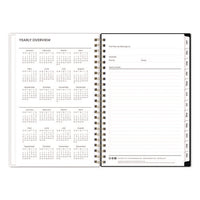 Nevaeh Weekly/monthly Planner, Wildflowers Artwork, 8 X 5, Multicolor/black Cover, 12-month (jan To Dec): 2025