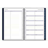 Passages Weekly/monthly Planner, 8 X 5, Navy Blue Cover, 12-month (jan To Dec): 2025