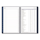 Passages Weekly/monthly Planner, 8 X 5, Navy Blue Cover, 12-month (jan To Dec): 2025