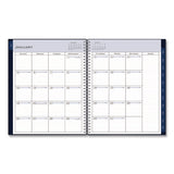 Passages Weekly/monthly Planner, 11 X 8.5, Navy Blue Cover, 12-month (jan To Dec): 2025