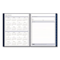 Passages Weekly/monthly Planner, 11 X 8.5, Navy Blue Cover, 12-month (jan To Dec): 2025