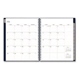 Passages Academic Year Weekly/monthly Planner, 9 X 7, Navy Blue Cover, 12-month: July 2024 To June 2025