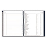 Passages Academic Year Weekly/monthly Planner, 9 X 7, Navy Blue Cover, 12-month: July 2024 To June 2025