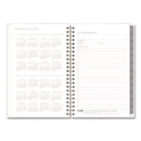 Kelly Ventura Mimosa Weekly/monthly Planner, Luscious Lemons Artwork, 8 X 5, Yellow/white Cover, 12-month (jan To Dec): 2025