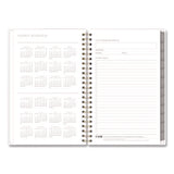 Kelly Ventura Mimosa Weekly/monthly Planner, Luscious Lemons Artwork, 8 X 5, Yellow/white Cover, 12-month (jan To Dec): 2025