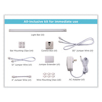 Led Dimmable Under Counter Lighting With Motion Sensor And Magnetic Option Five-bar Kit, 0.78w X 0.39h