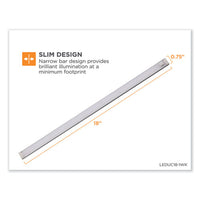 Led Dimmable Under Counter Lighting With Motion Sensor And Magnetic Option One-bar Kit, 0.78w X 0.39h, 18" Length