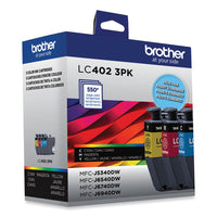 Lc4023pks Ink, 550 Page-yield, Cyan/magenta/yellow, 3/pack