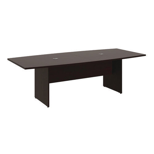 Conference Tables, Boat, 42w X 95.19d X 28.65h, Mocha Cherry