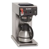 Cwtf-dv-tc Dual Volt Thermal Carafe System, 12 Cups, Silver/black, Ships In 7-10 Business Days