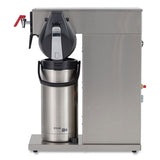 Axiom® Dv-aps Airpot System, 12 Cups, Silver/black, Ships In 7-10 Business Days