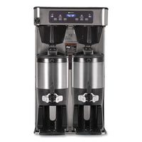 Icb Infusion Series Twin Tall Coffee Brewer, 51 Cups, Silver/black, Ships In 7-10 Business Days
