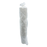 Paper Hot Cups, Double-walled, 12 Oz, White, 25/pack
