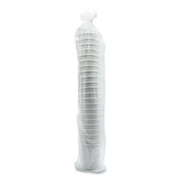 Paper Hot Cups, Double-walled, 8 Oz, White, 25/pack