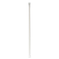 Wrapped Jumbo Straws, 10.25", Polypropylene, Red/white Striped, 2,000/carton