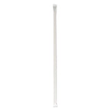 Wrapped Jumbo Straws, 10.25", Polypropylene, Red/white Striped, 2,000/carton