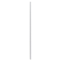 Wrapped Jumbo Straws, 10.25", Polypropylene, Clear, 2,000/carton