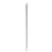 Wrapped Jumbo Paper Straws, 7.75", Paper, Black, 1,280/carton