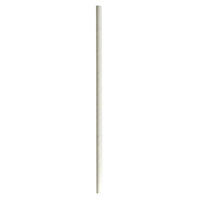Wrapped Jumbo Paper Straws, 7.75", Paper, White, 1,280/carton