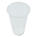 Translucent Plastic Cold Cups, 20 Oz, Clear, 1,000/carton