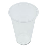 Translucent Plastic Cold Cups, 20 Oz, Clear, 50/pack