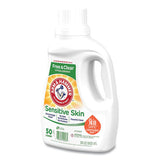 He Compatible Liquid Detergent, Unscented, 50 Loads, 50 Oz Bottle, 8/carton