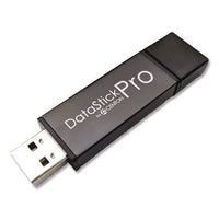 Datastick Pro Usb 2.0 Type A Flash Drive, 16 Gb, Gray, 10/pack