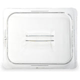 Storplus Polycarbonate Handled Universal Lid, 12.88 X 20.75 X 0.88, Clear, Plastic