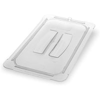 Storplus Polycarbonate Handled Universal Lid, 10.38 X 12.75 X 0.88, Clear, Plastic