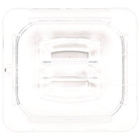 Storplus Polycarbonate Handled Universal Lid, 6.31 X 6.88 X 0.88, Clear, Plastic