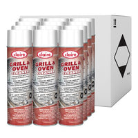 Grill And Oven Cleaner, 18 Oz Aerosol Spray, 12/carton