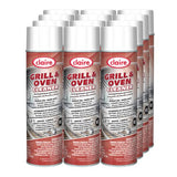 Grill And Oven Cleaner, 18 Oz Aerosol Spray, 12/carton