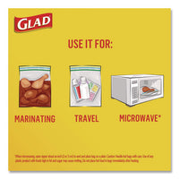 Zipper Food Storage Sandwich Bags, 6.63 X 5.88, Clear, 50 Bags/box