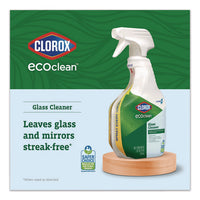 Clorox Pro Ecoclean Glass Cleaner, Unscented, 32 Oz Spray Bottle