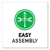 Adjustable Activity Tables, Square, 48" X 48" X 19" To 29", Medium Oak Top, Silver Legs, 4/pallet, Ships In 4-6 Business Days