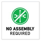 Adjustable Folding Table, Rectangular, 48" X 24" X 22" To 32", Gray Top, Black Legs, 4/pallet, Ships In 4-6 Business Days