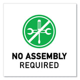 Adjustable Folding Table, Rectangular, 48" X 24" X 22" To 32", Green Top, Black Legs, 4/pallet, Ships In 4-6 Business Days