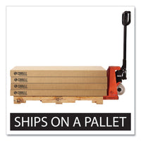 Adjustable Folding Tables, Rectangular, 60" X 30" X 22" To 32", Red Top, Black Legs, 4/pallet, Ships In 4-6 Business Days