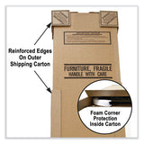 Adjustable Folding Tables, Rectangular, 72" X 30" X 22" To 32", Gray Top, Black Legs, 4/pallet, Ships In 4-6 Business Days