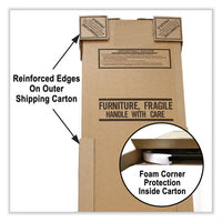 Adjustable Folding Tables, Rectangular, 72" X 30" X 22" To 32", Yellow Top, Black Legs, 4/pallet, Ships In 4-6 Business Days