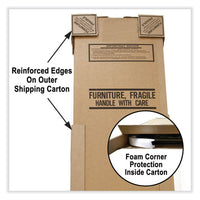 Adjustable Folding Tables, Rectangular, 96" X 30" X 22" To 32", Mocha Top, Brown Legs, 4/pallet, Ships In 4-6 Business Days