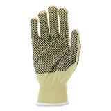 Cutpro Kevlar Gloves 9396, Yellow/black, Small, Pair