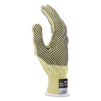 Cutpro Kevlar Gloves 9396, Yellow/black, Small, Pair