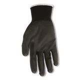 Work Gloves, Black, Medium, Dozen