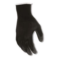 Work Gloves, Black, Medium, Dozen