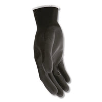 Work Gloves, Black, Small, Dozen