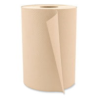 Select Hardwound Roll Towels, 1-ply, 7.88" X 350 Ft, Natural, 12 Rolls/carton