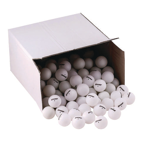 Table Tennis Balls, Official Size, White, 144/carton