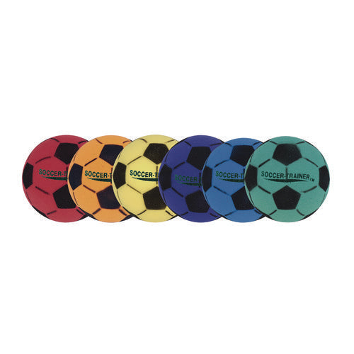 Ultra Foam Soccer Ball Set, Assorted Colors, 6/set