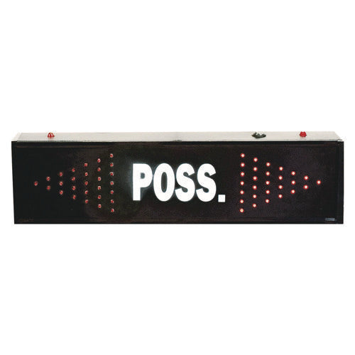 Electronic Possession Arrow, 21" X 3" X 6", Black Face, Red Graphics
